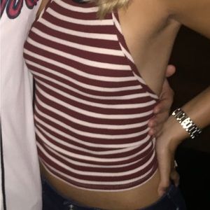 Comfortable backless top